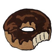 MIYOSHI RUG DONUTS Brown Rug Donuts