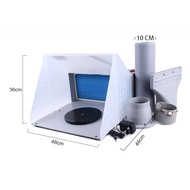 Hao sheng HS-E420 Portable Mini Airbrush Spray Booth and Extractor