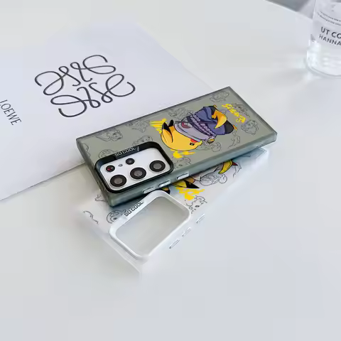 Pokemon Pikachu Case for Samsung Galaxy Note 20 Ultra 5G Shockproof Phone Cover M36 M12 J5 J7 Prime