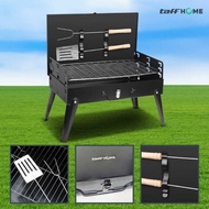 RUES.STORE TaffHOME BBQ Charcoal Grill Outdoor Grill Stove Foldable - HWSK77