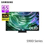 SAMSUNG 三星 QA65S90DAJXZK S90D系列 65 吋 OLED 4K 智能電視 2024年新款/NQ4 AI 第二代處理器/HDR OLED+/真實深度增強器