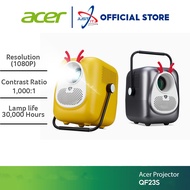 ACER AOPEN QF23S PROJECTOR ( 1920x1080 / 6500LUMENS / HD MI / SPEAKER )