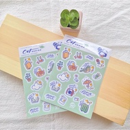 INK.DIARY - 008 Cat Series Stickers