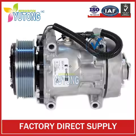 SD7H15 AC Compressor 8PK 24V Flex