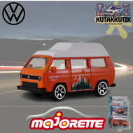 Majorette Mobil Van Transporter Volkswagen T3 Orange Adventure Begins VW Edition