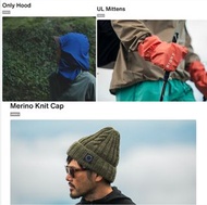 🐧山と道 yamatomichi Only Hood UNISEX 頭套, Merino Knit Cap UNISEX 冷帽, UL Mittens UNISEX 手套 (男女合用)✈️日本代購/代