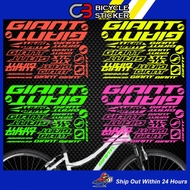 GIANT BICYCLE STICKER GIANT XTC STICKER / SB08