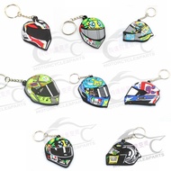 Motorcycle Keychain AGV Little Turtle Snowflake Helmet SHOEI Helmet Rossi 46 Helmet Keychain Keyring
