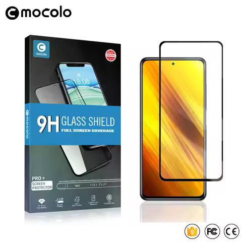 Mocolo Full Screen Tempered Glass Film On For poko Poco X3 X4 X5 X6 X7 Pro NFC GT 5G PocoX3 PocoX7 X