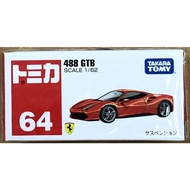 tomica 64 488 GTB ferrari Tomei Car
