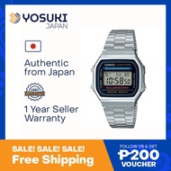 CASIO QUARTZ CASIO QUARTZ A164WA-1QJH  STANDARD  Wrist Watch For Woman from YOSUKI JAPAN
