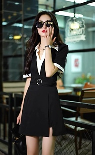 Set Bộ Thời Trang Cổ Sơ Mi Cách Điệu Xinh Xắn - Glady G231 - Set Bộ Quần Đùi Áo Cách Điệu Cổ Sơ Mi C