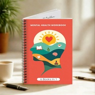 1 Pc Mental Health Workbook: 6 Books In 1: The Attachment Theory, Abandonment Anxiety, Depression In