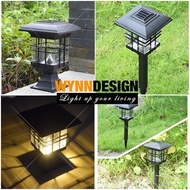 Wynn Design Solar PVC Gate Lamp Garden Lamp Landscape Light Outdoor Light Lampu Pagar Lampu Tembok Lampu Solar (KW1054)