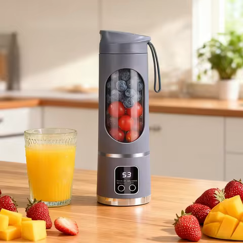 Portable Blender Portable Juicer Kitchen Appliances Home Appliances Outdoor Activities Travel Kitche