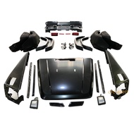 W463 Upgrade To W464 G63 look bodykit facelift parts Front rear bumper with grille hood light for Me