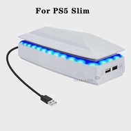 NEW Top Cooling Fan For PS5 pro Dust-proof Upper RGB Game Cooler Stand Heat Dissipation Cooling Syst