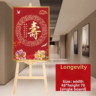 QIANHUAJIAN | Celebration Decor Sign for 70th Birthday