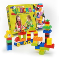 Duka Toys: Basic Large Block Puzzle DK81019 - 112 Parts