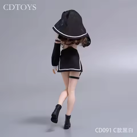 Presale Cdtoys Cd091 1/6 Scale Nun Clothes Female Soldier Cospaly Set Fit 12'' Action Figures Dolls 