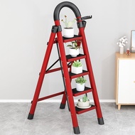 Stairs Carbon Steel Stairs Retractable Stairs Lightweight Household Indoor Thickened Attic Stairs Mu