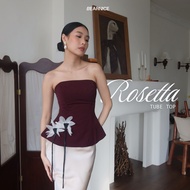 Rosetta Tube Top Bandeau Top Strapless Top
