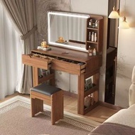 櫻桃傢俱 - 新中式梳妝台現代睡房簡約化妝台連鏡書台鬥櫃儲物櫃