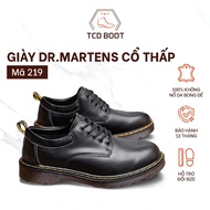 Giày Nam Giày Tây Nam Derby Thời Trang Trơn Bóng Dày Da Đốc Dr.Martens Cổ Thấp Oxfords buộc dây - Xư