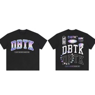 DBTK Series - Lazy- Unisex Cotton Shirt Black and White Casual Crew Neck T-Shirt COD