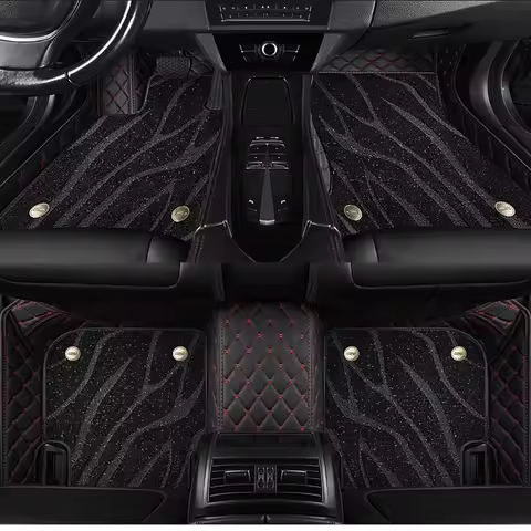 Double layer 5D Full Coverage Custom Car Floor Mat for Hyundai Genesis G80 2020-2023 GV60 GV80 Genes