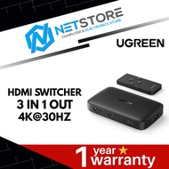 UGREEN HDMI SWITCHER 3 IN 1 OUT 4K@30HZ - UG-CM332-80125
