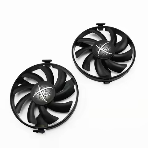 For XFX AMD Radeon RX 480 470 570 580 470D RS Black Wolf Graphics Cooling Fan FDCU12S9-C DC 12V 0.45