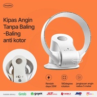 W&amp;N Kipas Angin Bladeless Fan Portable Standing AC