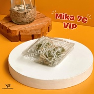 Mika VIP 7C contains 100 PCS Mika Plastic Mochi Pie/ Mika Food Cake Box/