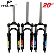 Folding Bike 20 Inch Suspension Fork Disc Brake BMX Kids Shocker Spring Forks 9*100mm Quick Release Absorber Adjustable