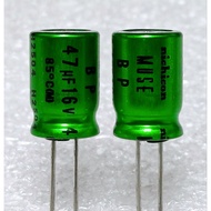Nichicon MUSE ES bp 47uf16v Bipolar Capacitor No Terminal kapasitor kipas siling capacitor kipas sil