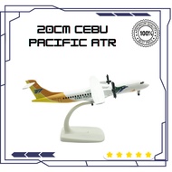 20cm Philippines Cebu Pacific Air ATR Diecast Aircraft Model Metal Airplane Toy with Landing Gear Av