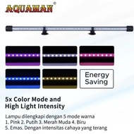 TERBARU paket perlengkapan aquarium filter kaca 120x15x20 lampu soft