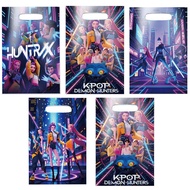 NEW 10/50pcs 4in1 K-Pop Demon Hunters Gifts Bag Party Favor Huntrix Candy Loot Bag HUNTR/X Rumi Mira