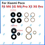 Hot sale Camera Glass Lens For Xiaomi Poco F6 M6 5G M6 Pro X5 X6 Pro Camera Glass Lens Back Rear Cam
