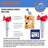 MRBISON BRAND 35MM CONCEAL HINGES HOLE SAW