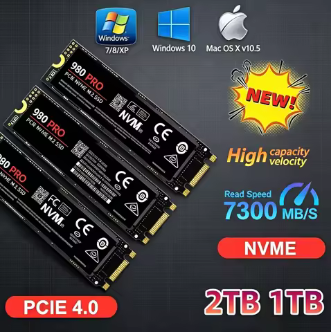 Original 980Pro 990Pro M.2 NVMe SSD 1TB PCIe 4.0 7400MB/s High Performance Internal Solid State Driv