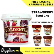 Goldenfil GreenTea Crunchy / Selai Roti Bakar / Toping Roti / Selai Roti / Selai Coklat /Olesan Roti
