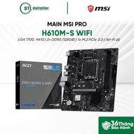 MSI PRO H610M-S WIFI DDR5 Mainboard | Genuine Genuine |