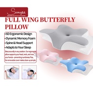 SUNYEA  Butterfly Memory Foam Pillow - Pillow / Memory Foam / Sleeping / Ergonomic /  6DCurve Lyocel