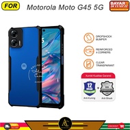 Motorola Moto G45 5G G35 5G G34 5G G14 Softcase Shockproof Transparent Casing Full Cover