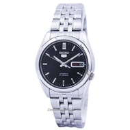 Seiko 5 SNK361K1 SNK361K SNK361 Analog Automatic Black Dial Stainless Steel Men'S Watch