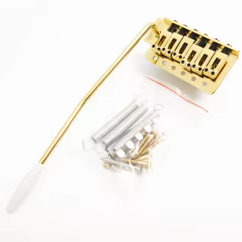 Yumiya Guitar Tremolo Bridge System Set Single Tremolo Bridge System for USA/Mexican ST Electric Gui
