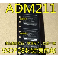 5 Piece ADM211 ADM211EA ADM211EARSZ SSOP28 RS-232 chip IC
