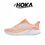 HOKA ONE ONE Clifton 8 รองเท้า ของแท้ 100 % สีชมพู